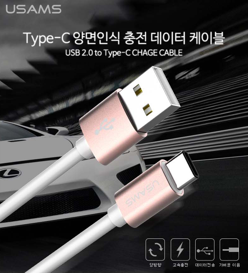 ���ｺ Type-C USB ���̺� U-Right (CŸ��)