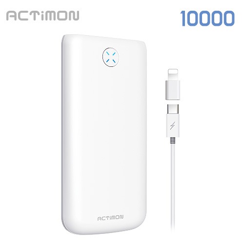 ��Ƽ�� NEW�������͸� 10000mAh (CŸ�� ���̺� / 8����������)