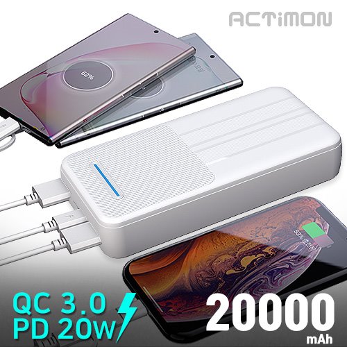 Ƽ PDӺ͸ 20000mAh / PD20W / QC3.0 / ̺