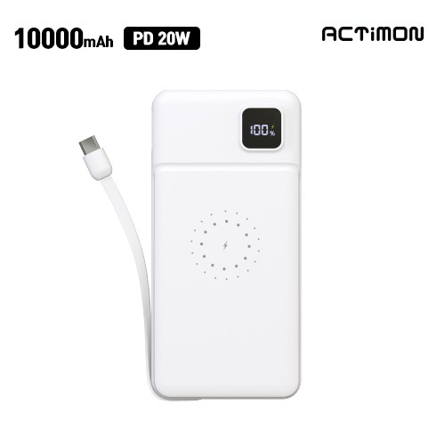 ¾×Ƽ¸ó 15W °í¼Ó ¹«¼±ÃæÀü º¸Á¶¹èÅ͸® / PD20W CŸÀÔ ÄÉÀ̺í ÀÏüÇü / 10000mAh